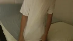 The Ghost rip his white Shirt