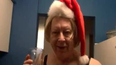 slutty Gigi wishes u A Merry Christmas