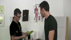 man gets his Physical