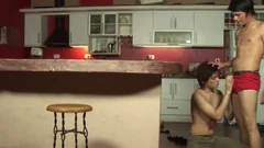 Bukkake Faced twink Tug