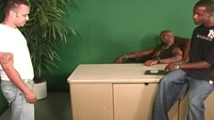 black males Sharing The a-hole Of A White twink