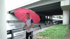 Latin Leche: Pleasing the Pouty Boy's Hole in Pouring Rain