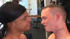 Sex in tthowdys man gym and shower
