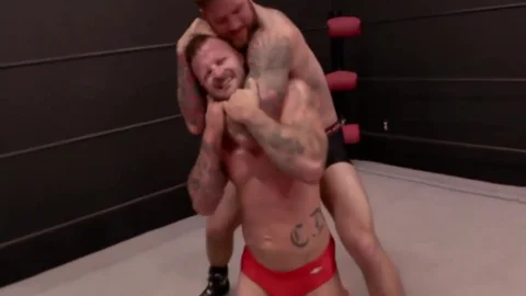 Hunks Wrestling