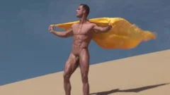Alex Outside In Sand Dunes