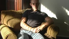 blond Muscle Hunk Solo
