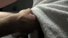 Cock sucking in the sauna