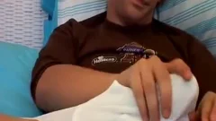 nice-looking blond teen Casey Jerks Off His enormous Monter 10-Pounder