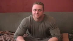 filthy blonde cock Muscle boy wanks It