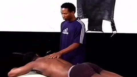 Two Luscious ebony men Cover Each Other In Chocolate Sauce