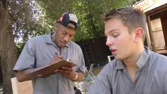 DownLow Boys: Foreman's Massive Jizz Blast For Twinkie Boi