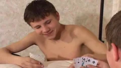 Nikola and Renat in roughly gay action