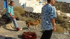 Three men Visit Greek Islands To Practice Greek Art 