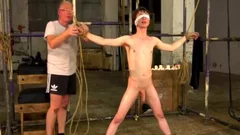 Hogtied legal age teenager