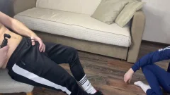 he Ordered To take up with the tongue Sneakers, take up with the tongue Socks, And engulf A Leg, And Then plowed Hard