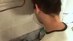 gay sex in the kitchen
