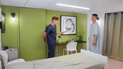 Cum-Covered Nurses and Satisfied Malik