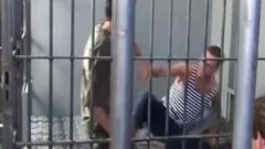 Military Prison And His serf