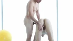 kinky naked Yoga