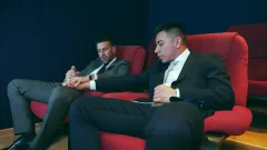 menatplay: Heated Handjobs in Secret Cinema Spot