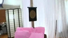 Young couple surprise cumshot scene