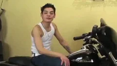 Bcocky Frost Rides A Hog