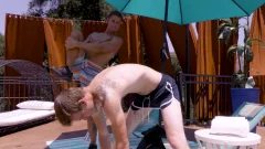 tight Pool Party Turns Into Intense nailing Session!