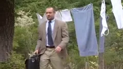 Salesman receives A Facial
