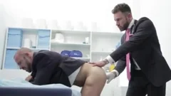 Muscle homo wazoo stab With cumshot