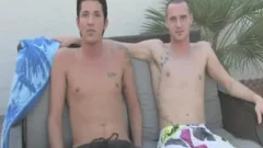 Double 10-Pounder gay Porn Jordan loves How Aiden Fellates His