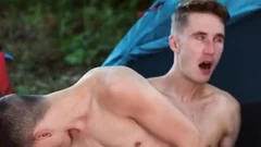 dudes At Camp - Scout taskmaster Attracted To new Recruit Find A Way To Have An Alone Time