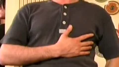 Caucasian masturbating