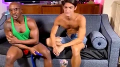 legal age teenager receives His wazoo Rammed raw By giant black rod