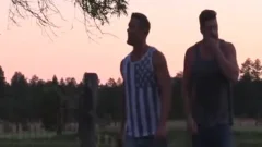 Ryan Rose & Andrew Stark hammering