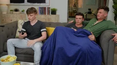 Men: Jock's Game Night Turns into Wet Frot
