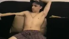Giving Straight boy Cory A cook jerking