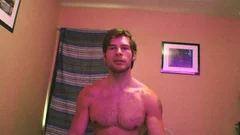 Next Door Homemade: Muscular David Goes Solo