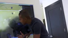 White lad Has A Crush On His gigantic Cocked darksome Vet