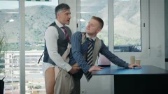 Young Colleague Submits to Senior Seduction