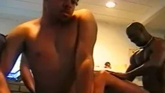 Ghetto thug goes for hard nailining