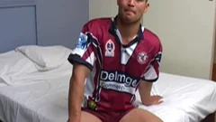 Muscled straight guy oily cumshot porn