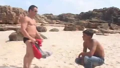 slutty men pounding On The Beach
