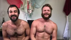 Muscled hairy And Bearded