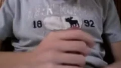 homo twink wanking Off For His Internet Buddies