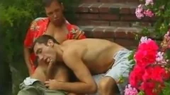 boyz fucking On Poolside