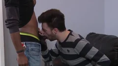 dark twink ejaculates Chest