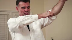 Deepthroat leads to balls-deep raw sex in suit style