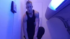 British Hunk Takes A Shower