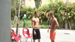 Athlete gays sucking Their giant rods