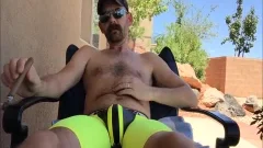 Put On My Latest Jockstrapcentral Purchase And Thought I'd Have A Smoke And Bate Session.  chap It Felt admirable!  A Little Lite Ball Slapping Too.